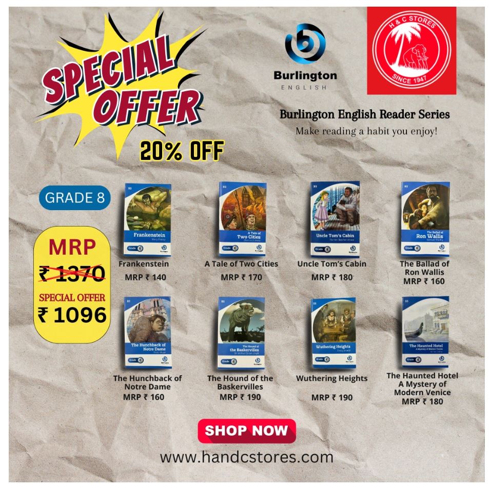 Combo Special Offer Grade 8 Burlington English Reader Series